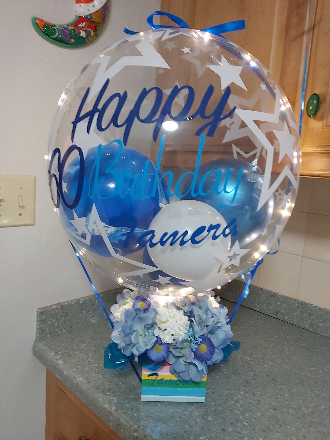 Bubble Birthday Arrangement