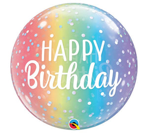 Happy Birthday Bubble Balloon