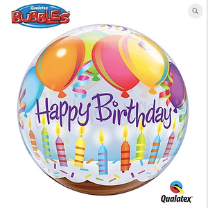 Happy Birthday Bubble Balloon