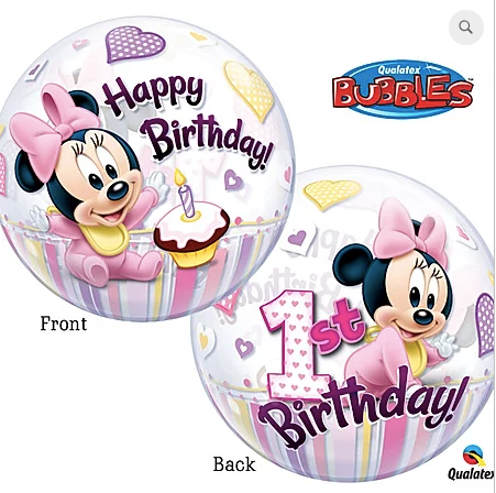 Bubble Balloon Minnie 1st